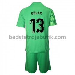 Atlético Madrid Målmand Jan Oblak 13 Børn 3. Valg Fodboldtrøje 2021-2022 Kortærmet