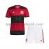CR Flamengo Børn Hjemmebane Fodboldtrøje 2021-2022 Kortærmet