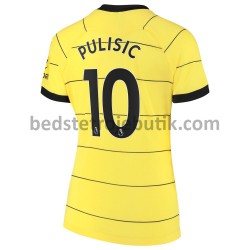 Chelsea Christian Pulisic 10 Dame Udebane Fodboldtrøje 2021-2022 Kortærmet