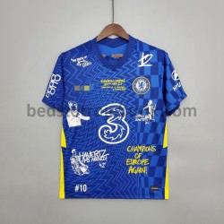 Chelsea Graffiti Hjemmebane Fodboldtrøje 2021-2022 Kortærmet