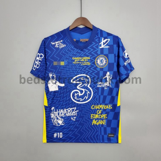 Chelsea Graffiti Hjemmebane Fodboldtrøje 2021-2022 Kortærmet