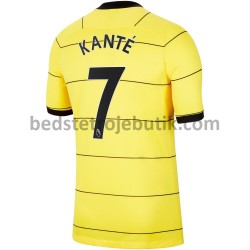 Chelsea Kante 7 Udebane Fodboldtrøje 2021-2022 Kortærmet