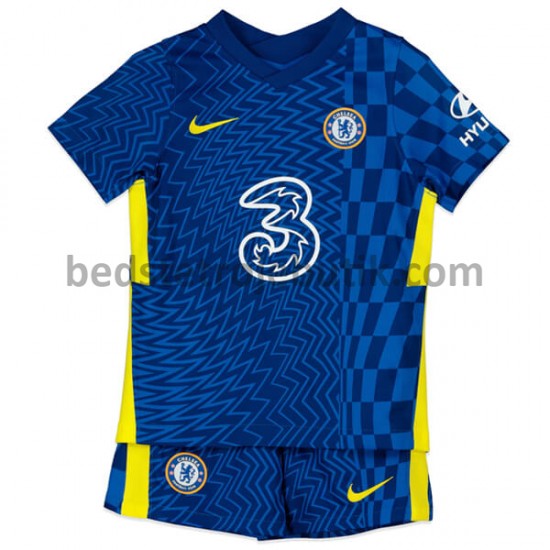 Chelsea Børn Hjemmebane Fodboldtrøje 2021-2022 Kortærmet