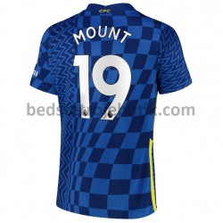 Chelsea Mason Mount 19 Hjemmebane Fodboldtrøje 2021-2022 Kortærmet