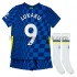 Chelsea Romelu Lukaku 9 Børn Hjemmebane Fodboldtrøje 2021-2022 Kortærmet