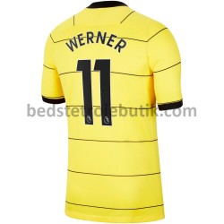 Chelsea Timo Werner 11 Udebane Fodboldtrøje 2021-2022 Kortærmet