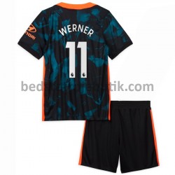 Chelsea Timo Werner 11 Børn 3. Valg Fodboldtrøje 2021-2022 Kortærmet