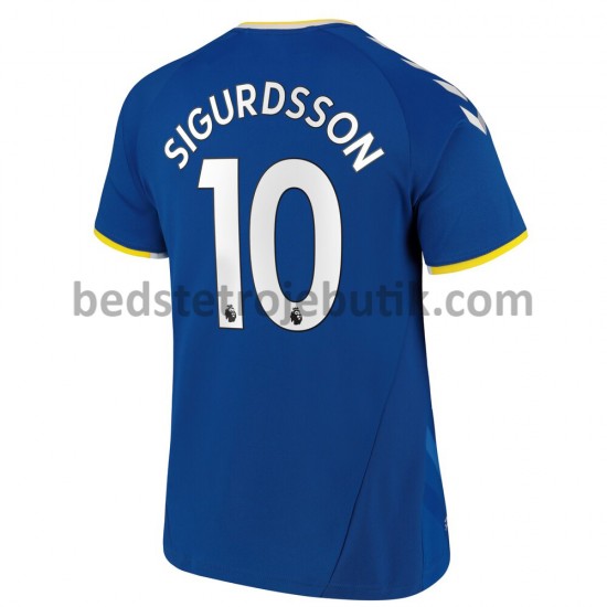 Everton Gylfi Sigurosson 10 Hjemmebane Fodboldtrøje 2021-2022 Kortærmet