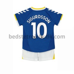Everton Gylfi Sigurosson 10 Børn Hjemmebane Fodboldtrøje 2021-2022 Kortærmet