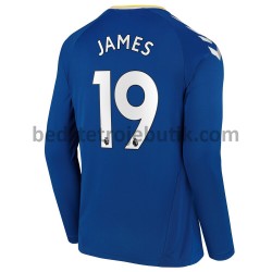 Everton James Rodriguez 19 Hjemmebane Fodboldtrøje 2021-2022 Langærmet
