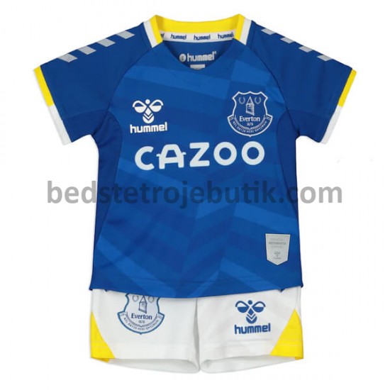 Everton Børn Hjemmebane Fodboldtrøje 2021-2022 Kortærmet