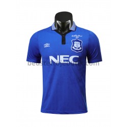 Everton Retro Hjemmebane Fodboldtrøje 1995 Kortærmet