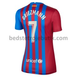 FC Barcelona Antoine Griezmann 7 Dame Hjemmebane Fodboldtrøje 2021-2022 Kortærmet