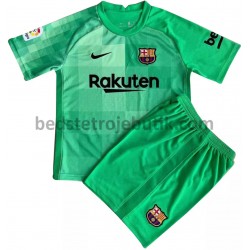 FC Barcelona Målmand Børn 3. Valg Fodboldtrøje 2021-2022 Kortærmet