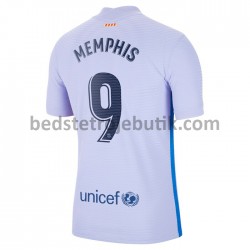 FC Barcelona Memphis Depay 9 Udebane Fodboldtrøje 2021-2022 Kortærmet