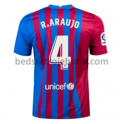 FC Barcelona Ronald Araujo 4 Hjemmebane Fodboldtrøje 2021-2022 Kortærmet