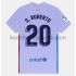 FC Barcelona Sergi Roberto 20 Udebane Fodboldtrøje 2021-2022 Kortærmet