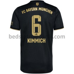 FC Bayern München Joshua Kimmich 6 Udebane Fodboldtrøje 2021-2022 Kortærmet