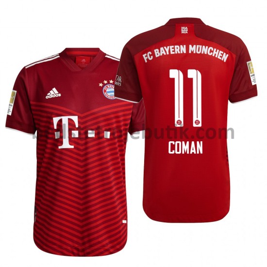 FC Bayern München Kingsley Coman 11 Hjemmebane Fodboldtrøje 2021-2022 Kortærmet