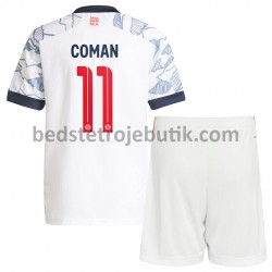 FC Bayern München Kingsley Coman 11 Børn 3. Valg Fodboldtrøje 2021-2022 Kortærmet