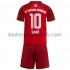 FC Bayern München Leroy Sane 10 Børn Hjemmebane Fodboldtrøje 2021-2022 Kortærmet