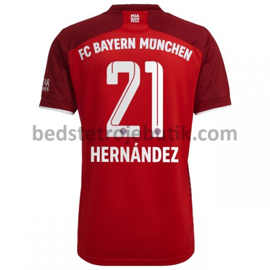 FC Bayern München Lucas Hernandez 21 Hjemmebane Fodboldtrøje 2021-2022 Kortærmet