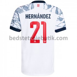 FC Bayern München Lucas Hernandez 21 3. Valg Fodboldtrøje 2021-2022 Kortærmet