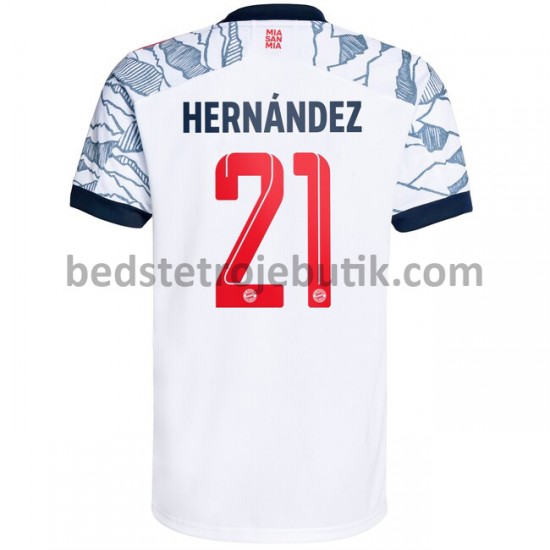 FC Bayern München Lucas Hernandez 21 3. Valg Fodboldtrøje 2021-2022 Kortærmet