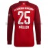 FC Bayern München Thomas Muller 25 Hjemmebane Fodboldtrøje 2021-2022 Langærmet