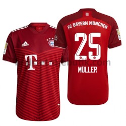 FC Bayern München Thomas Muller 25 Hjemmebane Fodboldtrøje 2021-2022 Kortærmet