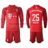 FC Bayern München Thomas Muller 25 Børn Hjemmebane Fodboldtrøje 2021-2022 Langærmet