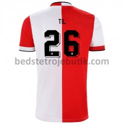 Feyenoord Rotterdam Guus Til 26 Hjemmebane Fodboldtrøje 2021-2022 Kortærmet