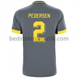 Feyenoord Rotterdam Marcus Pedersen 2 Udebane Fodboldtrøje 2021-2022 Kortærmet