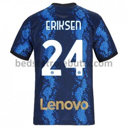 Inter Milan Christian Eriksen 24 Hjemmebane Fodboldtrøje 2021-2022 Kortærmet