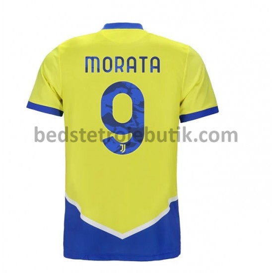 Juventus Alvaro Morata 9 3. Valg Fodboldtrøje 2021-2022 Kortærmet