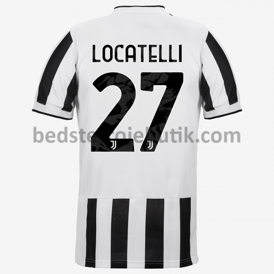 Juventus Manuel Locatelli 27 Hjemmebane Fodboldtrøje 2021-2022 Kortærmet