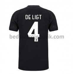 Juventus Matthijs de Ligt 4 Udebane Fodboldtrøje 2021-2022 Kortærmet
