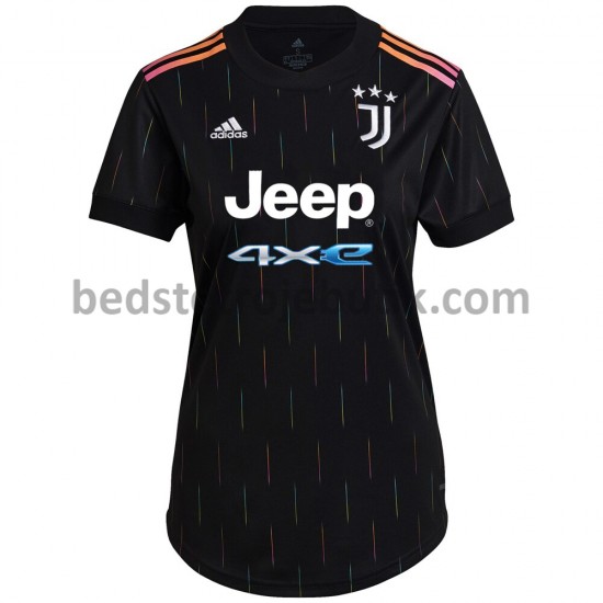 Juventus Dame Udebane Fodboldtrøje 2021-2022 Kortærmet
