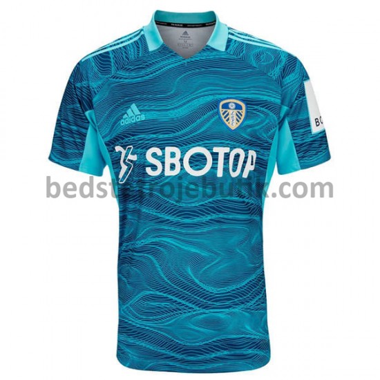 Leeds United Målmand Hjemmebane Fodboldtrøje 2021-2022 Kortærmet