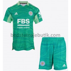 Leicester City Målmand Børn Udebane Fodboldtrøje 2021-2022 Kortærmet