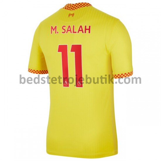 Liverpool M.Salah 11 3. Valg Fodboldtrøje 2021-2022 Kortærmet