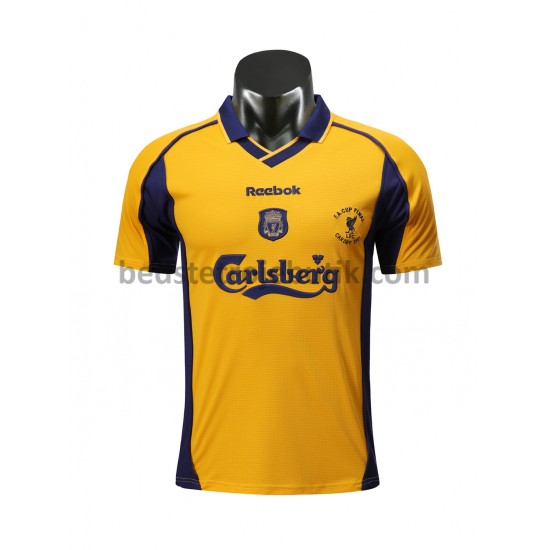 Liverpool Retro Udebane Fodboldtrøje 2000-2001 Kortærmet