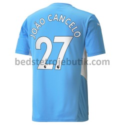 Manchester City Joao Cancelo 27 Hjemmebane Fodboldtrøje 2021-2022 Kortærmet