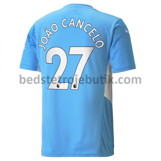 Manchester City Joao Cancelo 27 Hjemmebane Fodboldtrøje 2021-2022 Kortærmet