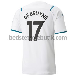 Manchester City Kevin De Bruyne 17 Udebane Fodboldtrøje 2021-2022 Kortærmet