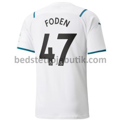 Manchester City Phil Foden 47 Udebane Fodboldtrøje 2021-2022 Kortærmet