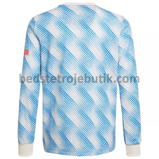 Manchester United Udebane Fodboldtrøje 2021-2022 Langærmet