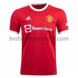 Manchester United Hjemmebane Fodboldtrøje 2021-2022 Kortærmet