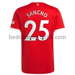 Manchester United Jadon Sancho 25 Hjemmebane Fodboldtrøje 2021-2022 Kortærmet