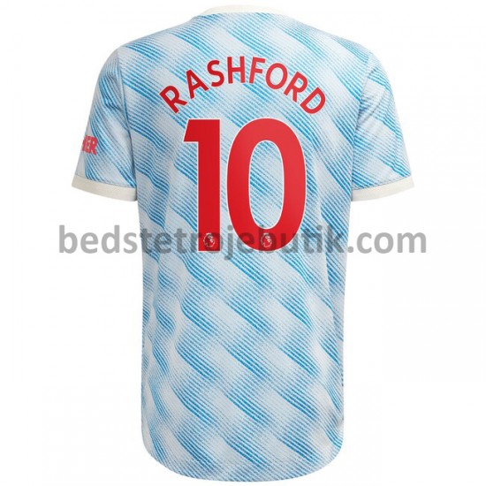 Manchester United Marcus Rashford 10 Udebane Fodboldtrøje 2021-2022 Kortærmet